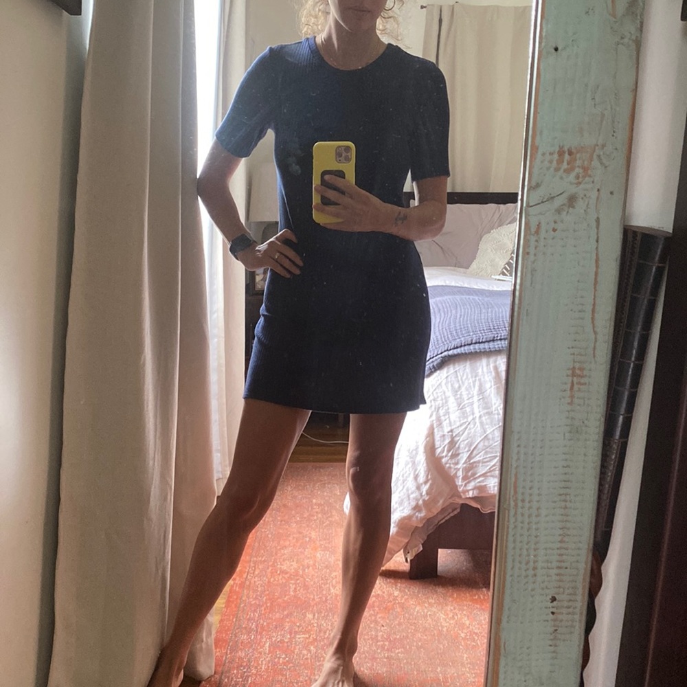 Reformation Ribbed dress